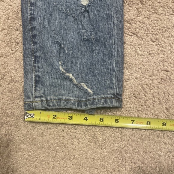 Embellish NYC Distressed Multi Fade Blue Denim Jeans Mens Size 36 - Picture 5 of 7